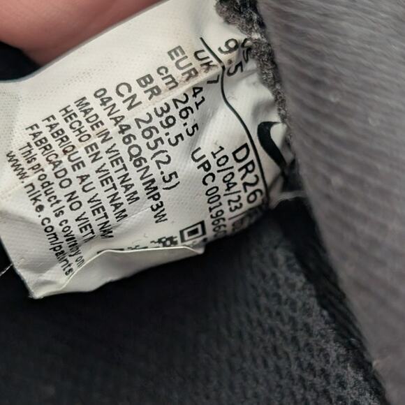 Nike InfinityRN 4 Women's Running Shoes DR2670-003 Black/White Size US9.5 EU41 - Picture 6 of 13